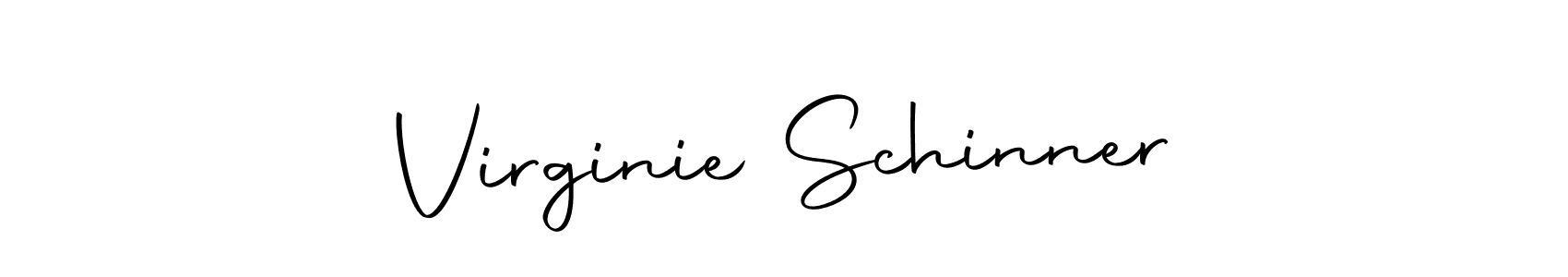 It looks lik you need a new signature style for name Virginie Schinner. Design unique handwritten (Autography-DOLnW) signature with our free signature maker in just a few clicks. Virginie Schinner signature style 10 images and pictures png