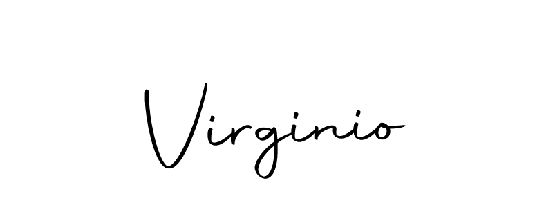 Best and Professional Signature Style for Virginio. Autography-DOLnW Best Signature Style Collection. Virginio signature style 10 images and pictures png