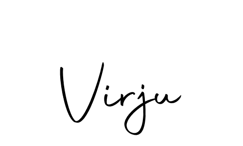 Autography-DOLnW is a professional signature style that is perfect for those who want to add a touch of class to their signature. It is also a great choice for those who want to make their signature more unique. Get Virju name to fancy signature for free. Virju signature style 10 images and pictures png