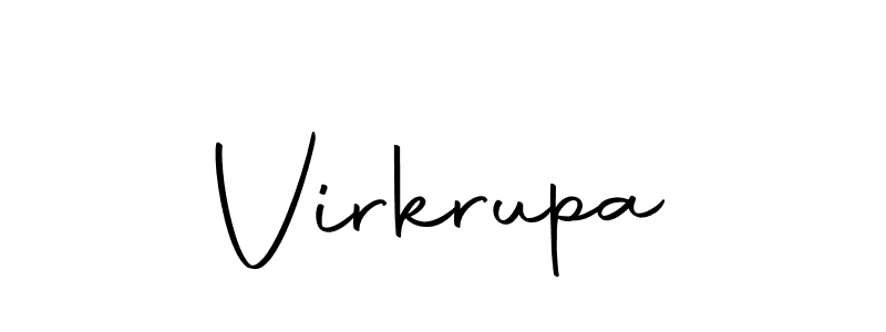 How to make Virkrupa signature? Autography-DOLnW is a professional autograph style. Create handwritten signature for Virkrupa name. Virkrupa signature style 10 images and pictures png