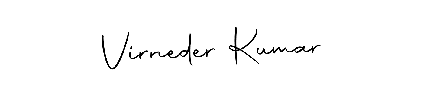 You should practise on your own different ways (Autography-DOLnW) to write your name (Virneder Kumar) in signature. don't let someone else do it for you. Virneder Kumar signature style 10 images and pictures png