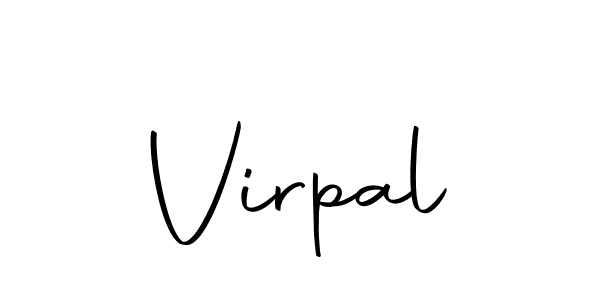 Make a beautiful signature design for name Virpal. With this signature (Autography-DOLnW) style, you can create a handwritten signature for free. Virpal signature style 10 images and pictures png