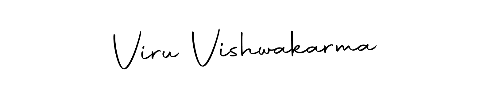 How to make Viru Vishwakarma signature? Autography-DOLnW is a professional autograph style. Create handwritten signature for Viru Vishwakarma name. Viru Vishwakarma signature style 10 images and pictures png