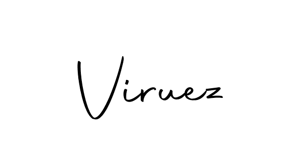 Viruez stylish signature style. Best Handwritten Sign (Autography-DOLnW) for my name. Handwritten Signature Collection Ideas for my name Viruez. Viruez signature style 10 images and pictures png