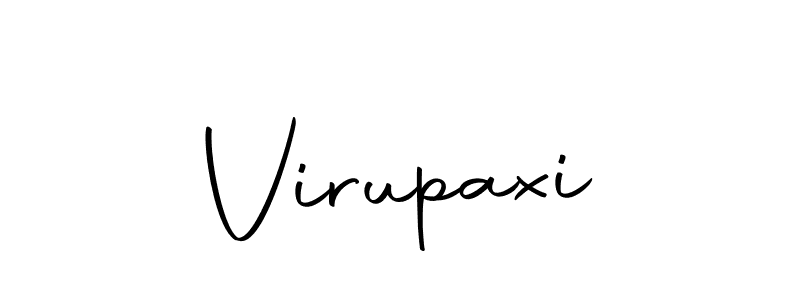 You should practise on your own different ways (Autography-DOLnW) to write your name (Virupaxi) in signature. don't let someone else do it for you. Virupaxi signature style 10 images and pictures png