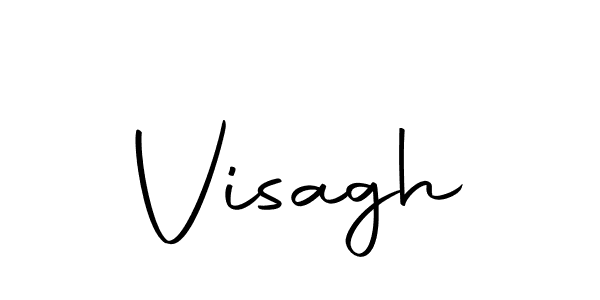 You should practise on your own different ways (Autography-DOLnW) to write your name (Visagh) in signature. don't let someone else do it for you. Visagh signature style 10 images and pictures png