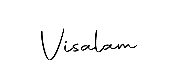 Make a beautiful signature design for name Visalam. Use this online signature maker to create a handwritten signature for free. Visalam signature style 10 images and pictures png