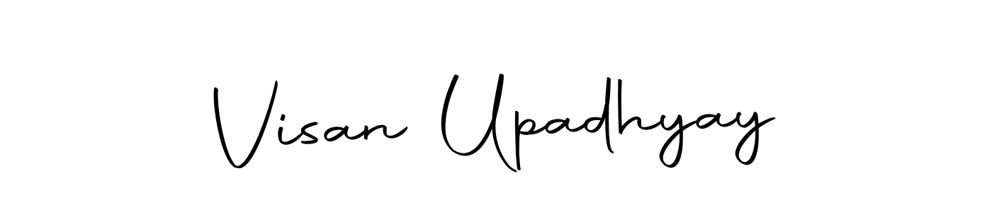 It looks lik you need a new signature style for name Visan Upadhyay. Design unique handwritten (Autography-DOLnW) signature with our free signature maker in just a few clicks. Visan Upadhyay signature style 10 images and pictures png