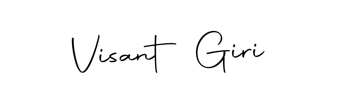 The best way (Autography-DOLnW) to make a short signature is to pick only two or three words in your name. The name Visant Giri include a total of six letters. For converting this name. Visant Giri signature style 10 images and pictures png