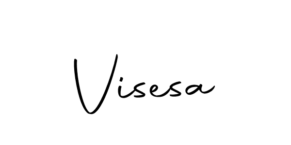 How to make Visesa signature? Autography-DOLnW is a professional autograph style. Create handwritten signature for Visesa name. Visesa signature style 10 images and pictures png