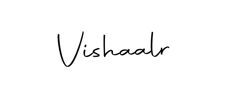 Make a beautiful signature design for name Vishaalr. With this signature (Autography-DOLnW) style, you can create a handwritten signature for free. Vishaalr signature style 10 images and pictures png