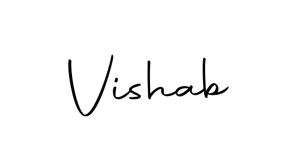 It looks lik you need a new signature style for name Vishab. Design unique handwritten (Autography-DOLnW) signature with our free signature maker in just a few clicks. Vishab signature style 10 images and pictures png