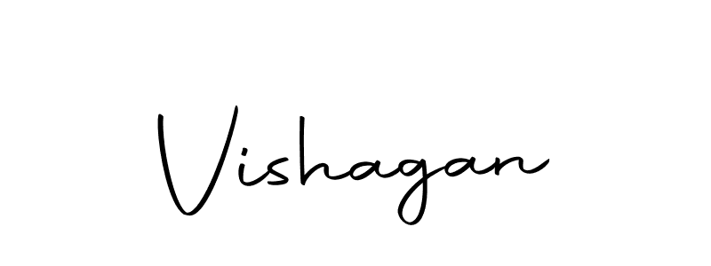 if you are searching for the best signature style for your name Vishagan. so please give up your signature search. here we have designed multiple signature styles  using Autography-DOLnW. Vishagan signature style 10 images and pictures png