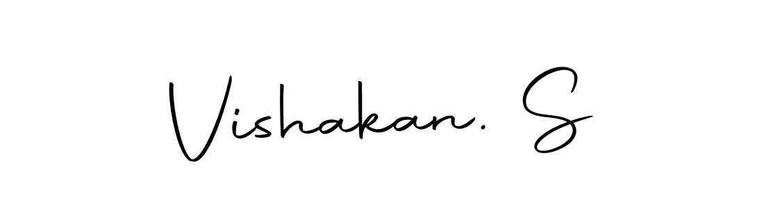 if you are searching for the best signature style for your name Vishakan. S. so please give up your signature search. here we have designed multiple signature styles  using Autography-DOLnW. Vishakan. S signature style 10 images and pictures png