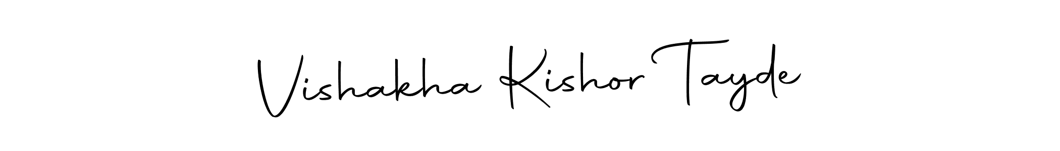 See photos of Vishakha Kishor Tayde official signature by Spectra . Check more albums & portfolios. Read reviews & check more about Autography-DOLnW font. Vishakha Kishor Tayde signature style 10 images and pictures png