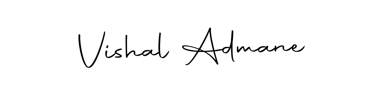 Make a beautiful signature design for name Vishal Admane. With this signature (Autography-DOLnW) style, you can create a handwritten signature for free. Vishal Admane signature style 10 images and pictures png