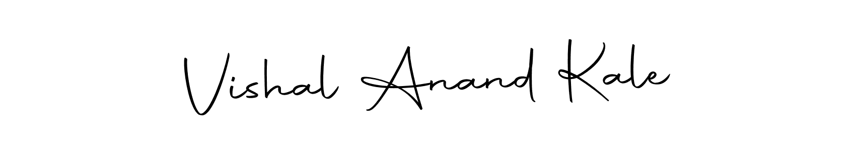 Design your own signature with our free online signature maker. With this signature software, you can create a handwritten (Autography-DOLnW) signature for name Vishal Anand Kale. Vishal Anand Kale signature style 10 images and pictures png