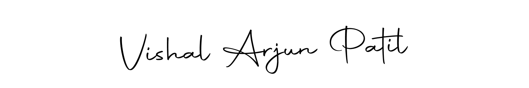 Make a short Vishal Arjun Patil signature style. Manage your documents anywhere anytime using Autography-DOLnW. Create and add eSignatures, submit forms, share and send files easily. Vishal Arjun Patil signature style 10 images and pictures png