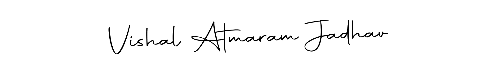 Make a beautiful signature design for name Vishal Atmaram Jadhav. With this signature (Autography-DOLnW) style, you can create a handwritten signature for free. Vishal Atmaram Jadhav signature style 10 images and pictures png