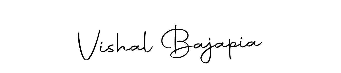 How to make Vishal Bajapia signature? Autography-DOLnW is a professional autograph style. Create handwritten signature for Vishal Bajapia name. Vishal Bajapia signature style 10 images and pictures png