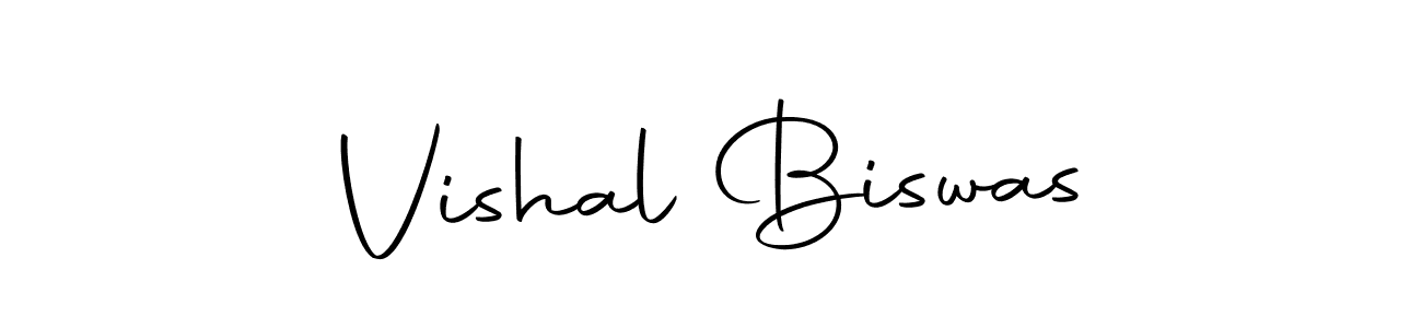 Make a beautiful signature design for name Vishal Biswas. With this signature (Autography-DOLnW) style, you can create a handwritten signature for free. Vishal Biswas signature style 10 images and pictures png