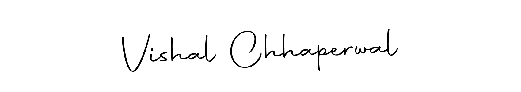 Make a beautiful signature design for name Vishal Chhaperwal. Use this online signature maker to create a handwritten signature for free. Vishal Chhaperwal signature style 10 images and pictures png