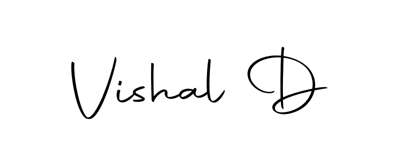 if you are searching for the best signature style for your name Vishal D. so please give up your signature search. here we have designed multiple signature styles  using Autography-DOLnW. Vishal D signature style 10 images and pictures png