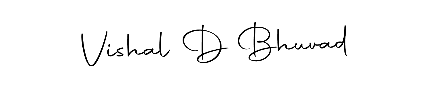 Make a beautiful signature design for name Vishal D Bhuvad. Use this online signature maker to create a handwritten signature for free. Vishal D Bhuvad signature style 10 images and pictures png