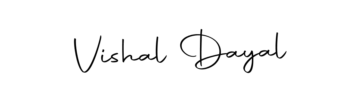 The best way (Autography-DOLnW) to make a short signature is to pick only two or three words in your name. The name Vishal Dayal include a total of six letters. For converting this name. Vishal Dayal signature style 10 images and pictures png