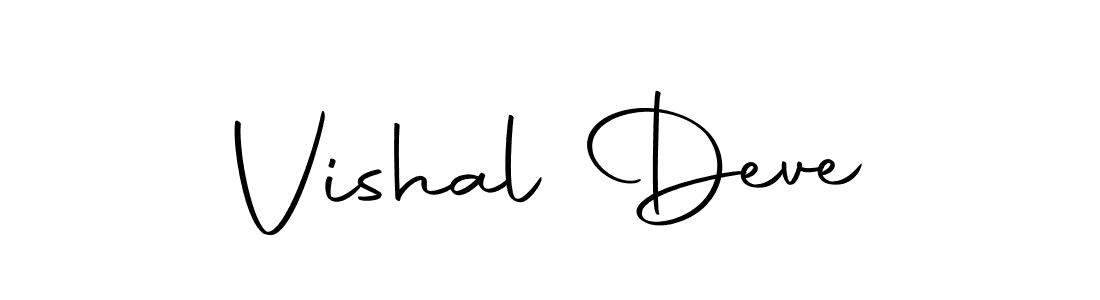 Also we have Vishal Deve name is the best signature style. Create professional handwritten signature collection using Autography-DOLnW autograph style. Vishal Deve signature style 10 images and pictures png