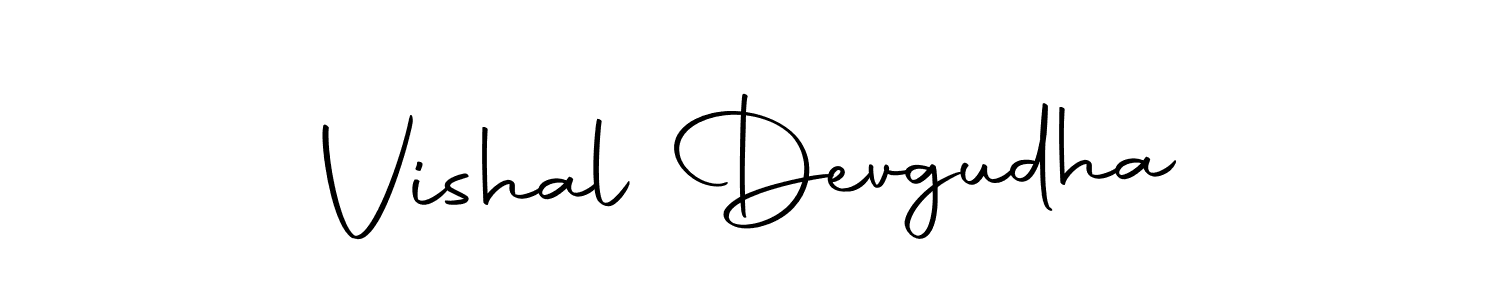 Make a beautiful signature design for name Vishal Devgudha. With this signature (Autography-DOLnW) style, you can create a handwritten signature for free. Vishal Devgudha signature style 10 images and pictures png