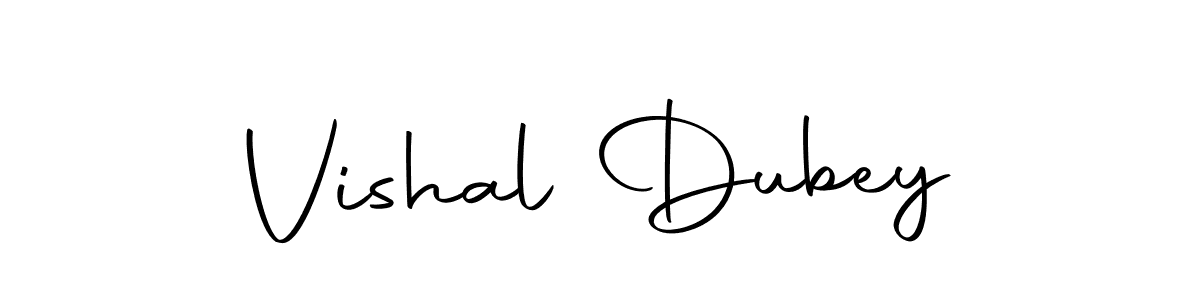 Make a beautiful signature design for name Vishal Dubey. With this signature (Autography-DOLnW) style, you can create a handwritten signature for free. Vishal Dubey signature style 10 images and pictures png