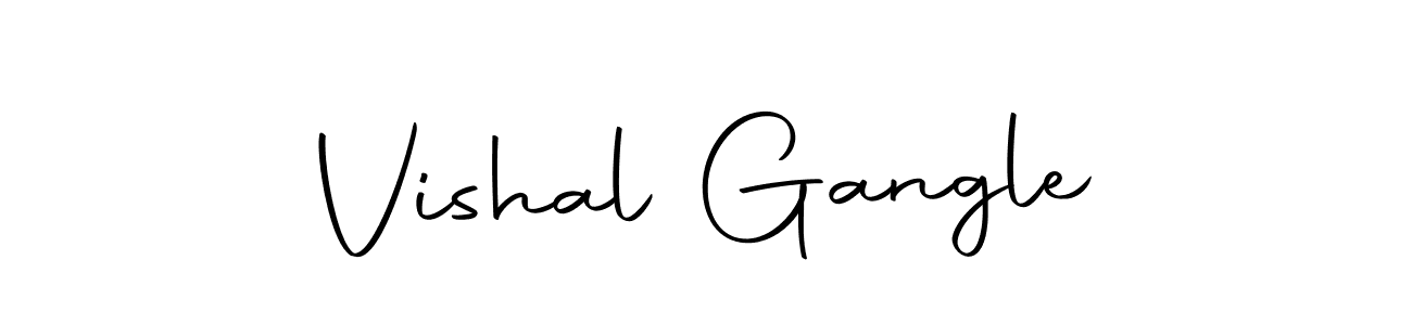 This is the best signature style for the Vishal Gangle name. Also you like these signature font (Autography-DOLnW). Mix name signature. Vishal Gangle signature style 10 images and pictures png