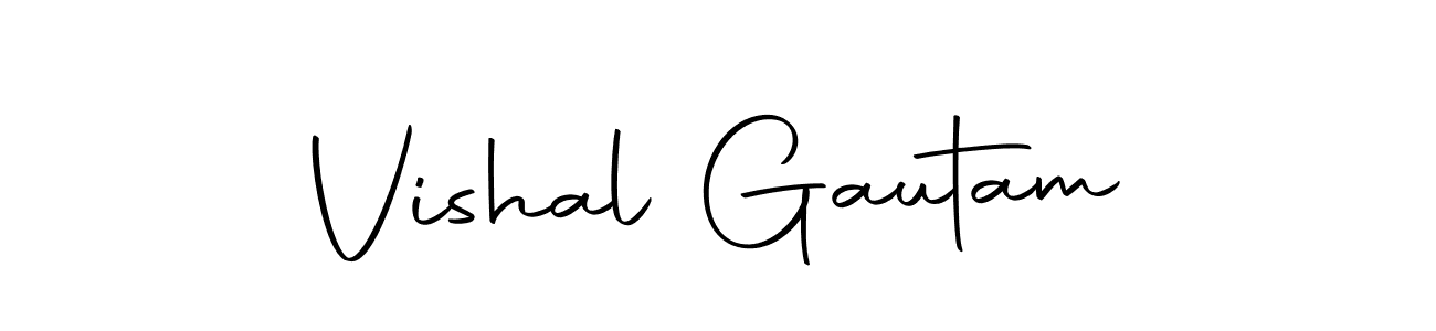 You can use this online signature creator to create a handwritten signature for the name Vishal Gautam. This is the best online autograph maker. Vishal Gautam signature style 10 images and pictures png