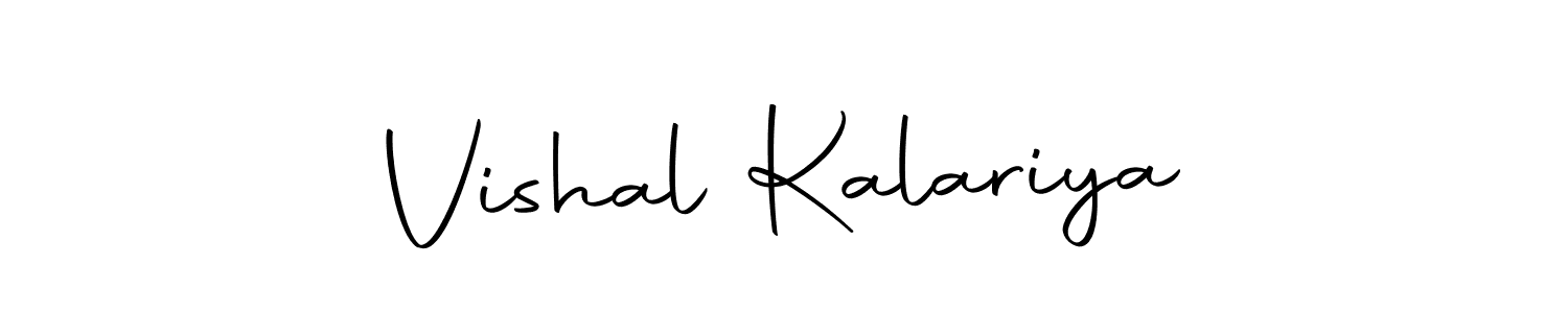 Make a beautiful signature design for name Vishal Kalariya. With this signature (Autography-DOLnW) style, you can create a handwritten signature for free. Vishal Kalariya signature style 10 images and pictures png