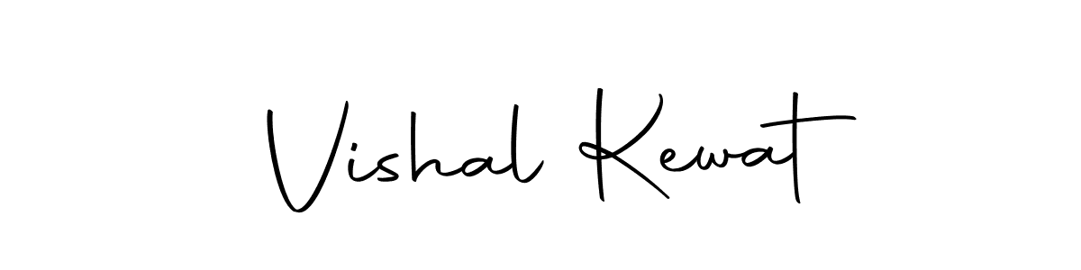 How to make Vishal Kewat name signature. Use Autography-DOLnW style for creating short signs online. This is the latest handwritten sign. Vishal Kewat signature style 10 images and pictures png