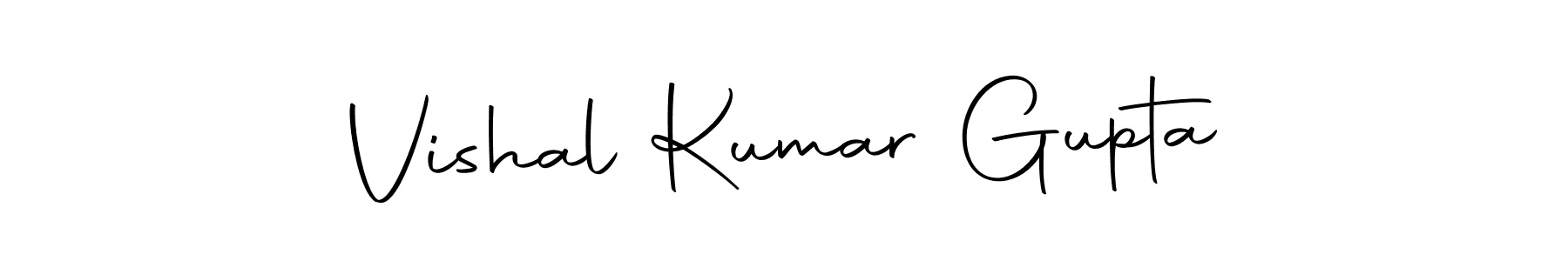 Also we have Vishal Kumar Gupta name is the best signature style. Create professional handwritten signature collection using Autography-DOLnW autograph style. Vishal Kumar Gupta signature style 10 images and pictures png