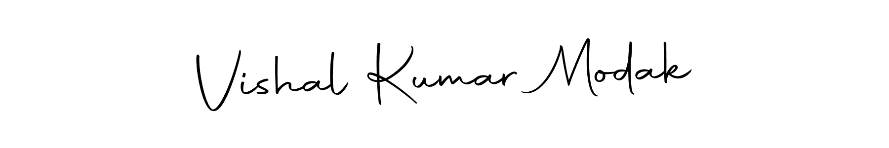 if you are searching for the best signature style for your name Vishal Kumar Modak. so please give up your signature search. here we have designed multiple signature styles  using Autography-DOLnW. Vishal Kumar Modak signature style 10 images and pictures png