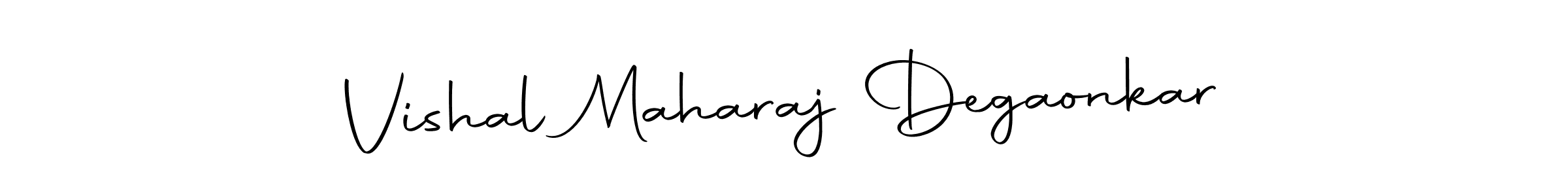 Make a short Vishal Maharaj Degaonkar signature style. Manage your documents anywhere anytime using Autography-DOLnW. Create and add eSignatures, submit forms, share and send files easily. Vishal Maharaj Degaonkar signature style 10 images and pictures png