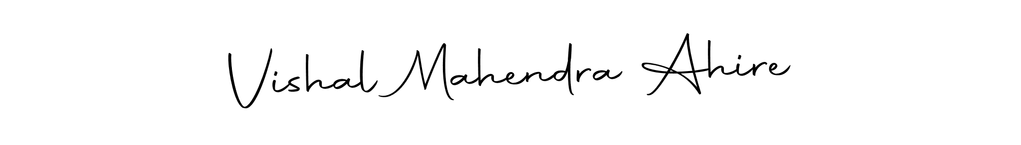 You should practise on your own different ways (Autography-DOLnW) to write your name (Vishal Mahendra Ahire) in signature. don't let someone else do it for you. Vishal Mahendra Ahire signature style 10 images and pictures png