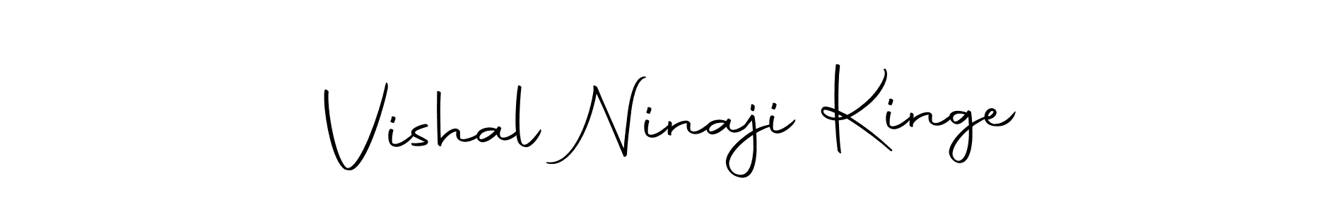 Use a signature maker to create a handwritten signature online. With this signature software, you can design (Autography-DOLnW) your own signature for name Vishal Ninaji Kinge. Vishal Ninaji Kinge signature style 10 images and pictures png