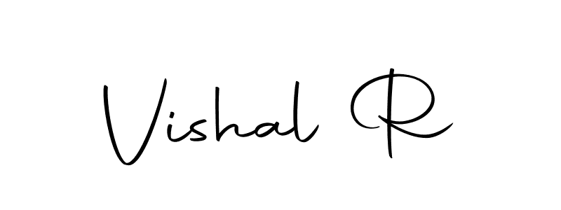 It looks lik you need a new signature style for name Vishal R. Design unique handwritten (Autography-DOLnW) signature with our free signature maker in just a few clicks. Vishal R signature style 10 images and pictures png