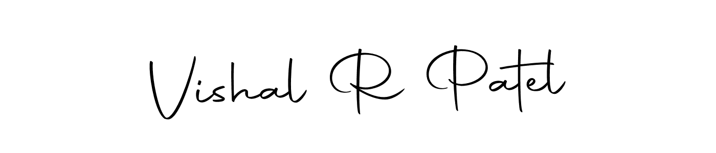 How to make Vishal R Patel signature? Autography-DOLnW is a professional autograph style. Create handwritten signature for Vishal R Patel name. Vishal R Patel signature style 10 images and pictures png