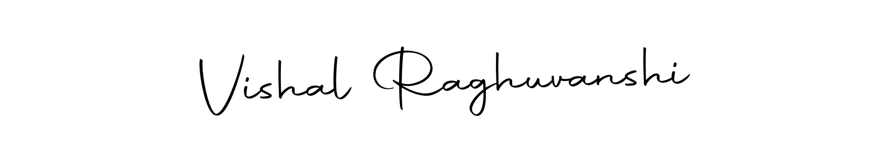 Create a beautiful signature design for name Vishal Raghuvanshi. With this signature (Autography-DOLnW) fonts, you can make a handwritten signature for free. Vishal Raghuvanshi signature style 10 images and pictures png