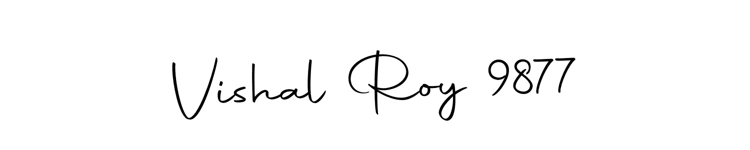 Make a beautiful signature design for name Vishal Roy 9877. With this signature (Autography-DOLnW) style, you can create a handwritten signature for free. Vishal Roy 9877 signature style 10 images and pictures png