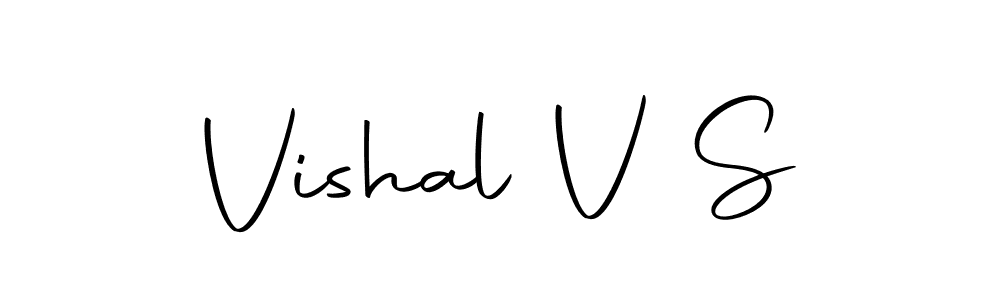 Also we have Vishal V S name is the best signature style. Create professional handwritten signature collection using Autography-DOLnW autograph style. Vishal V S signature style 10 images and pictures png