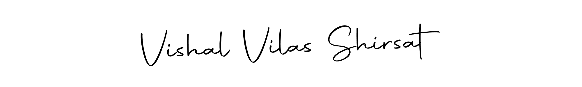 How to make Vishal Vilas Shirsat signature? Autography-DOLnW is a professional autograph style. Create handwritten signature for Vishal Vilas Shirsat name. Vishal Vilas Shirsat signature style 10 images and pictures png