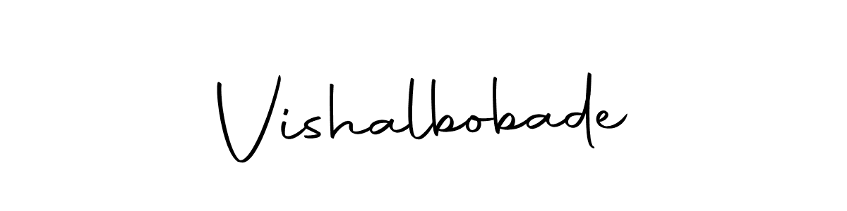 Also we have Vishalbobade name is the best signature style. Create professional handwritten signature collection using Autography-DOLnW autograph style. Vishalbobade signature style 10 images and pictures png