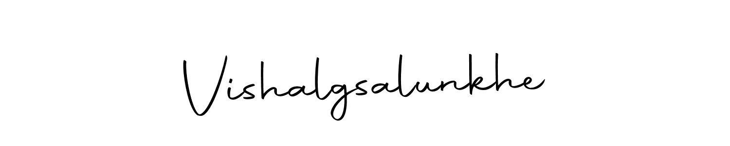 Autography-DOLnW is a professional signature style that is perfect for those who want to add a touch of class to their signature. It is also a great choice for those who want to make their signature more unique. Get Vishalgsalunkhe name to fancy signature for free. Vishalgsalunkhe signature style 10 images and pictures png