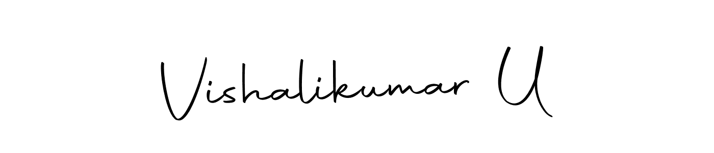 Once you've used our free online signature maker to create your best signature Autography-DOLnW style, it's time to enjoy all of the benefits that Vishalikumar U name signing documents. Vishalikumar U signature style 10 images and pictures png